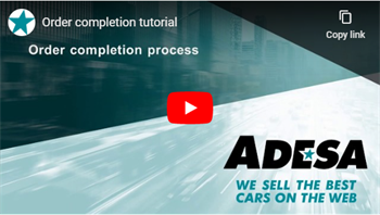 Gino Talks: changes made to order completion process - Youtube video Gino Talks: changes made to order completion process - Youtube video